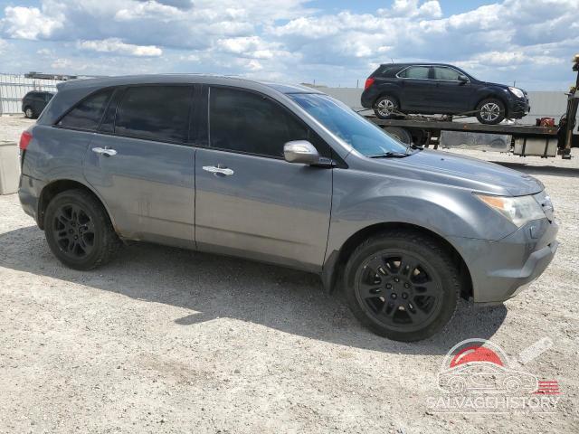 2HNYD28258H002076 2008 ACURA MDX photo no. 4