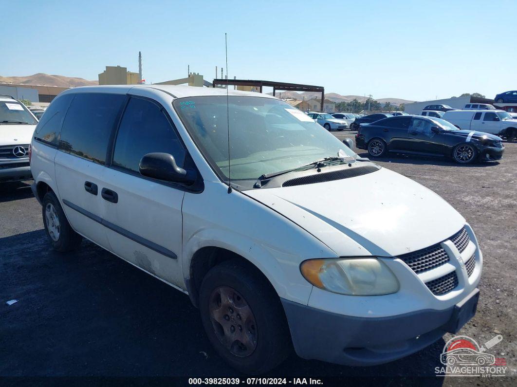 1B8GP25B12B530559 2002 DODGE CARAVAN photo no. 16