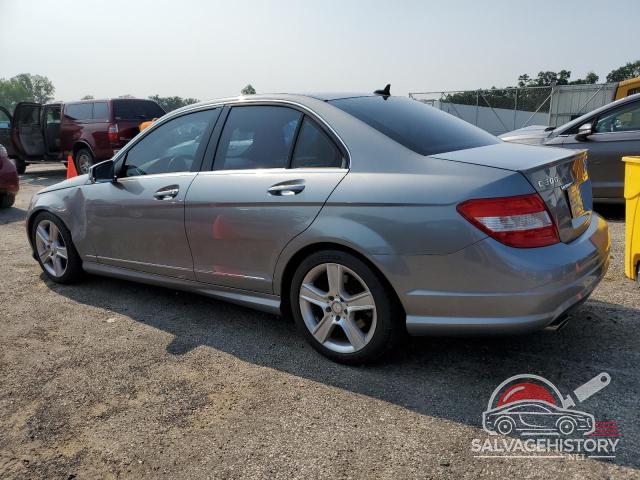WDDGF8BB7BR181662 2011 MERCEDES-BENZ C-CLASS photo no. 2