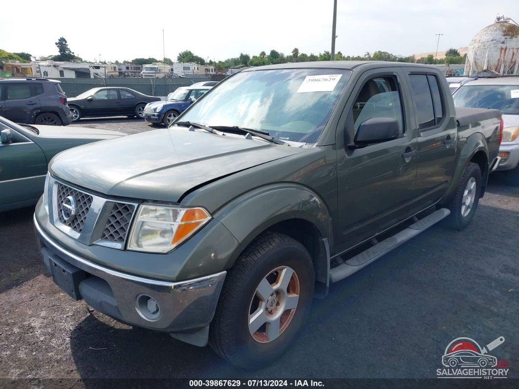 1N6AD07W05C411596 2005 NISSAN FRONTIER photo no. 2
