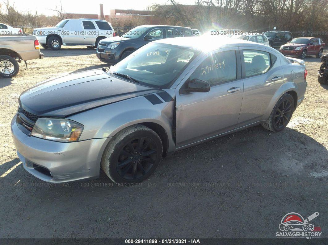 1C3CDZCB6DN667266 2013 DODGE AVENGER photo no. 2