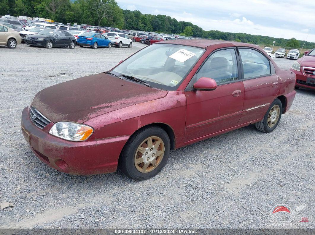 KNAFB121335272319 2003 KIA SPECTRA photo no. 2