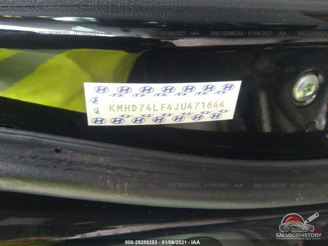 KMHD74LF4JU471644 2018 HYUNDAI ELANTRA photo no. 9