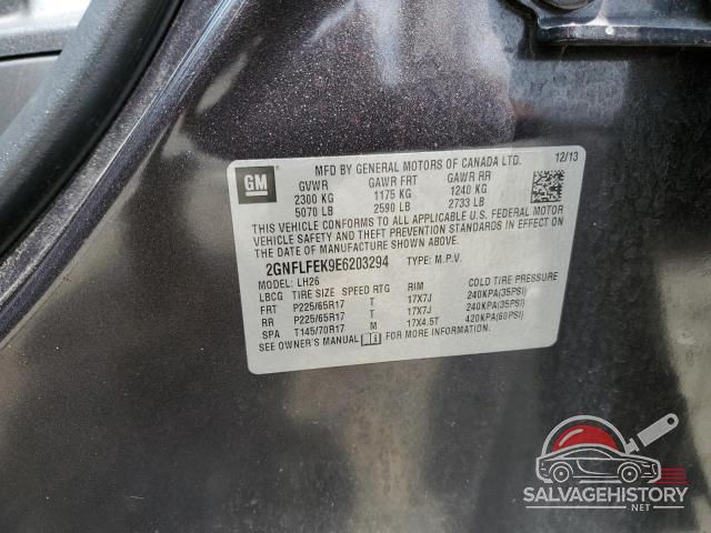 2GNFLFEK9E6203294 2014 CHEVROLET EQUINOX photo no. 12