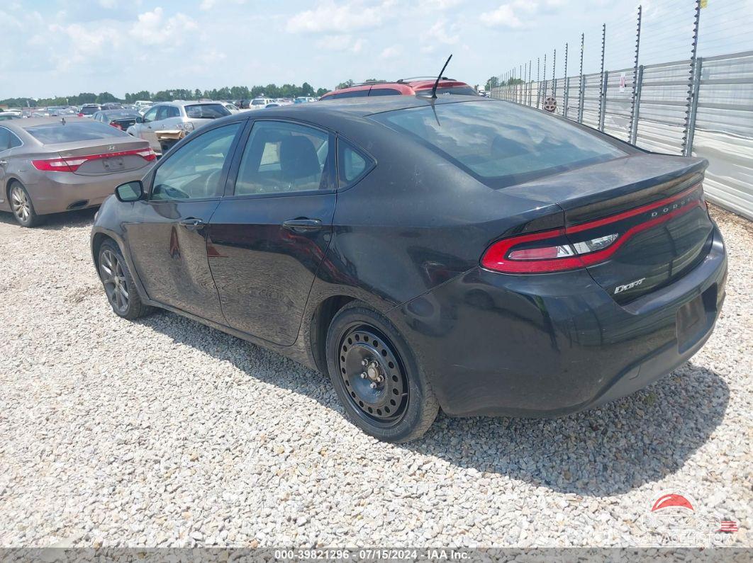 1C3CDFAA0FD421850 2015 DODGE DART photo no. 3
