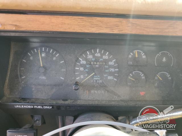1B7GN14M7HS317924 1987 DODGE All Models photo no. 9