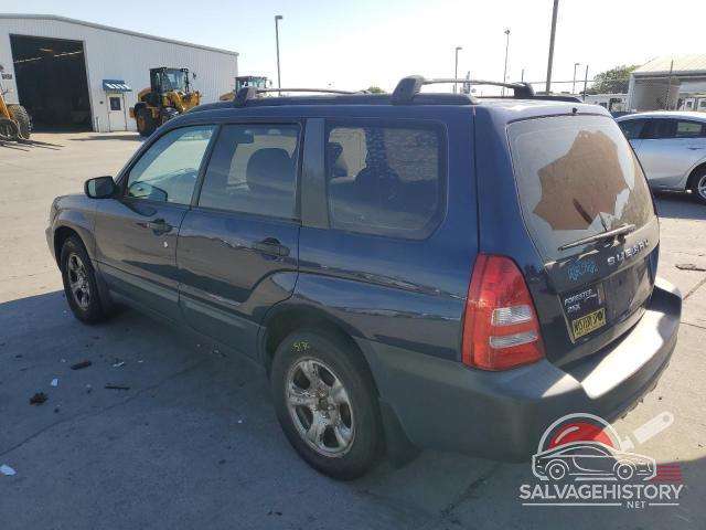 JF1SG63695H723593 2005 SUBARU FORESTER photo no. 2
