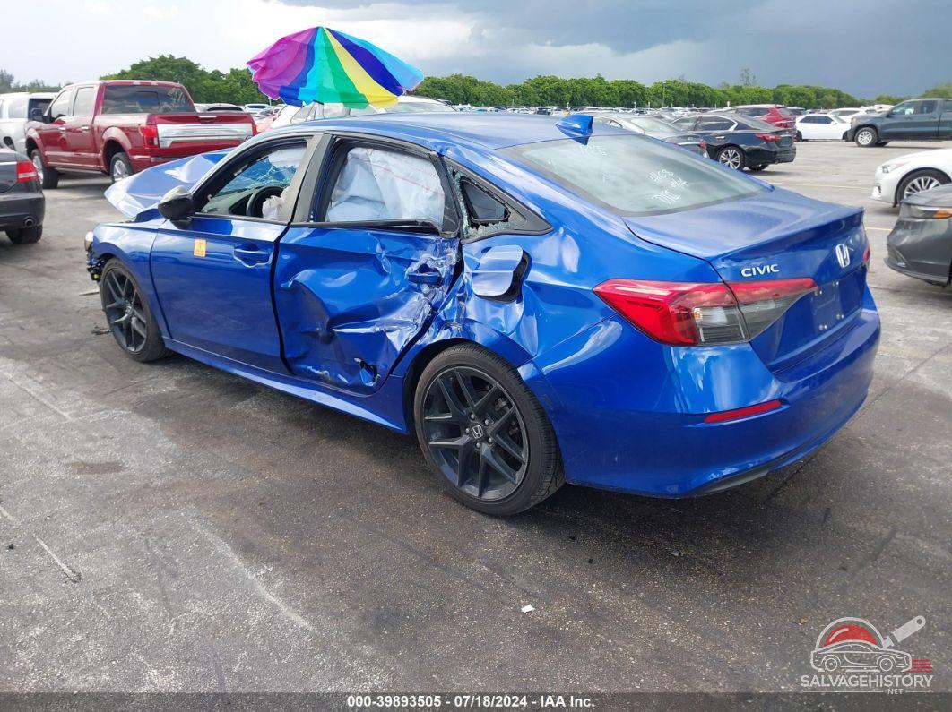 2HGFE2F54NH587253 2022 HONDA CIVIC photo no. 3