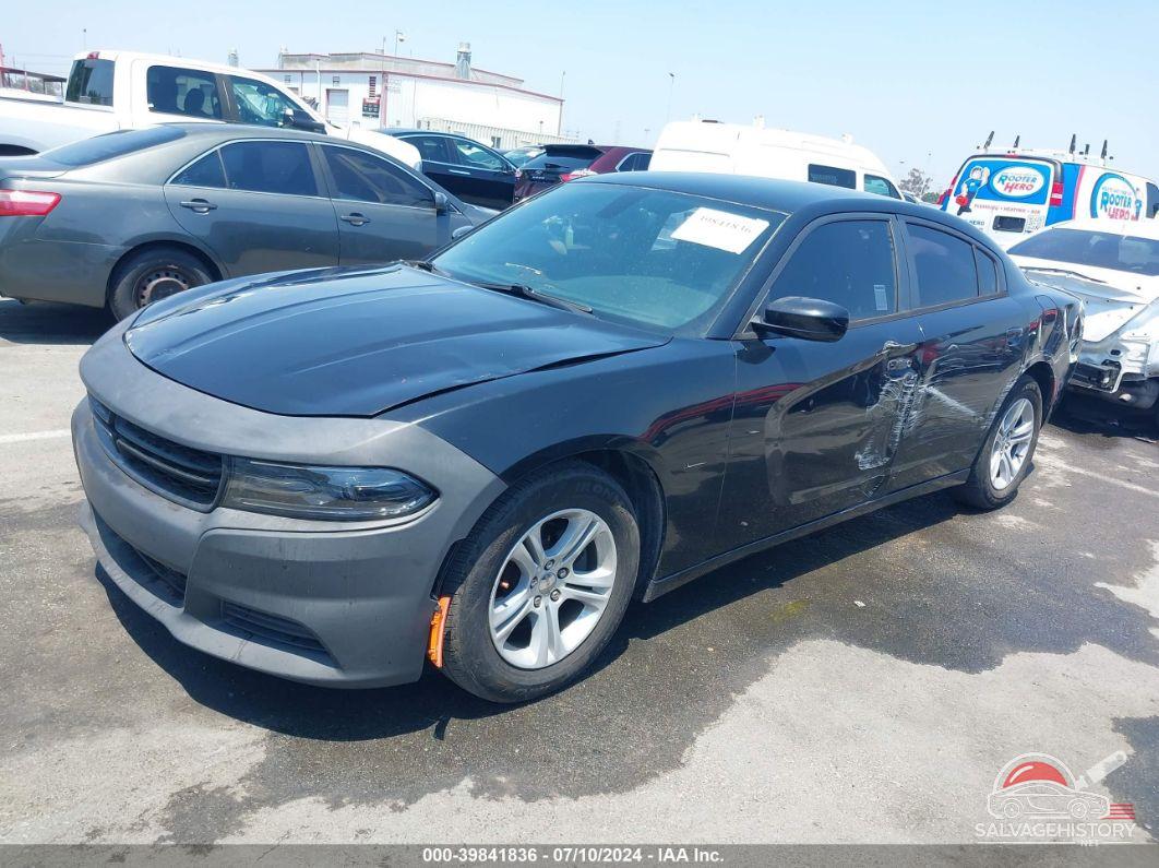 2C3CDXBG2GH110126 2016 DODGE CHARGER photo no. 2
