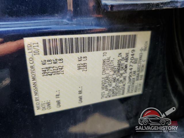 1N4AL2AP9CN472049 2012 NISSAN ALTIMA photo no. 12
