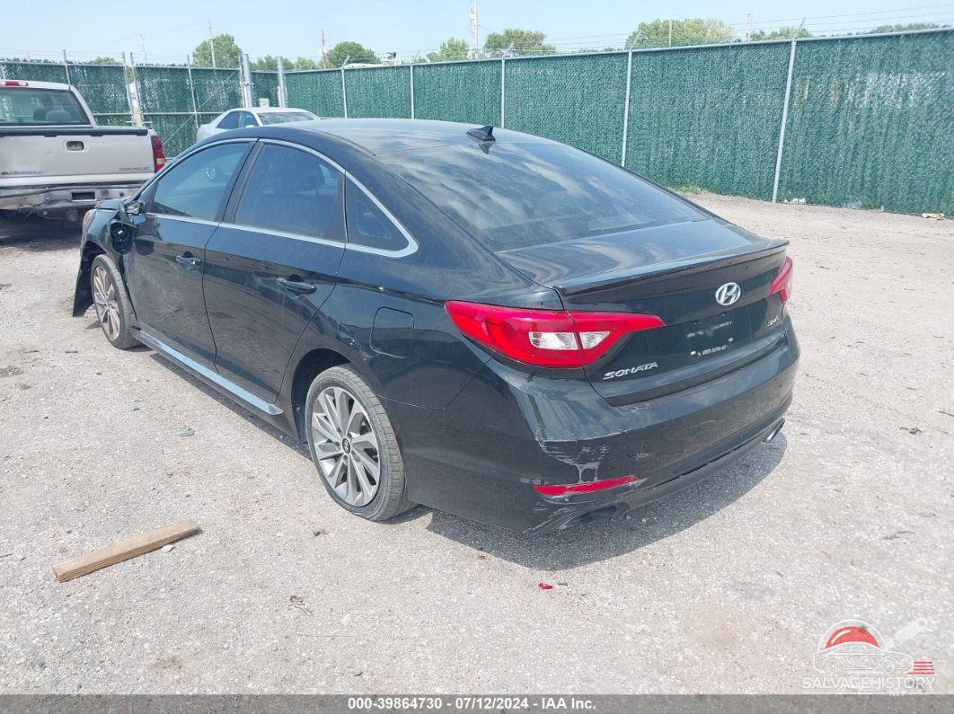 5NPE34AFXFH249750 2015 HYUNDAI SONATA photo no. 3