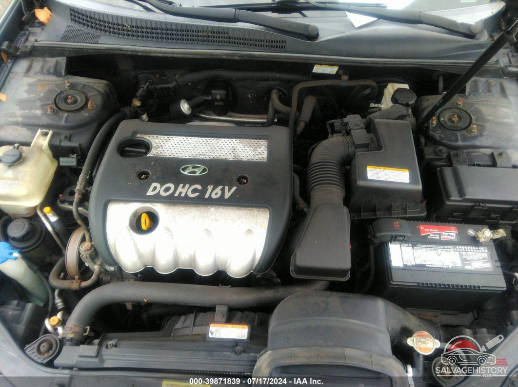 5NPET46C88H297863 2008 HYUNDAI SONATA photo no. 10