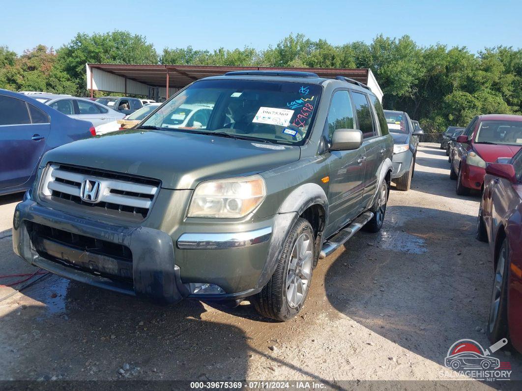 2HKYF185X6H529698 2006 HONDA PILOT photo no. 2