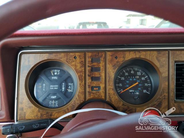 1FMCU14S4FUD40784 1985 FORD BRONCO photo no. 9