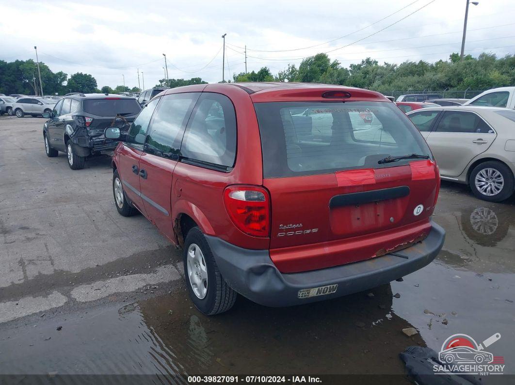 1B4GP15B72B590048 2002 DODGE CARAVAN photo no. 3