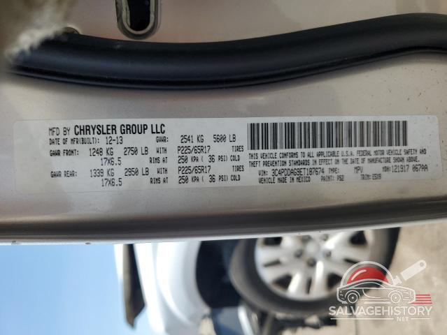 3C4PDDAG9ET187674 2014 DODGE JOURNEY photo no. 13