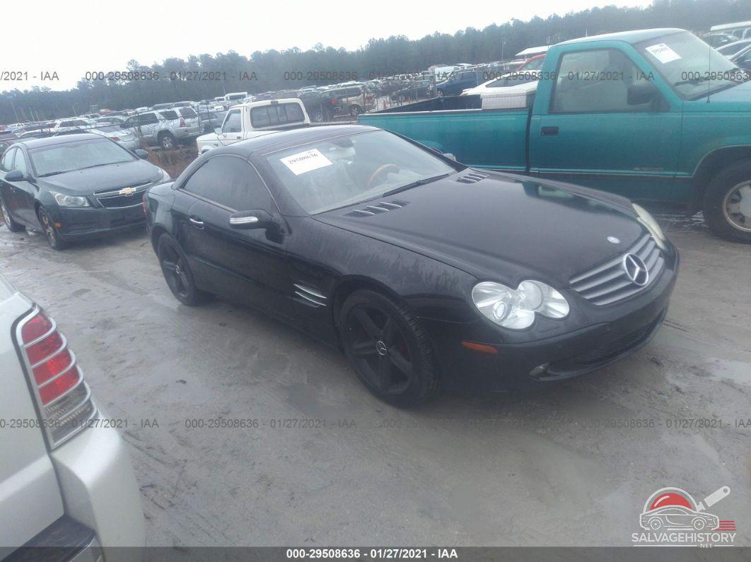 WDBSK75F85F087710 2005 MERCEDES-BENZ SL-CLASS photo no. 4