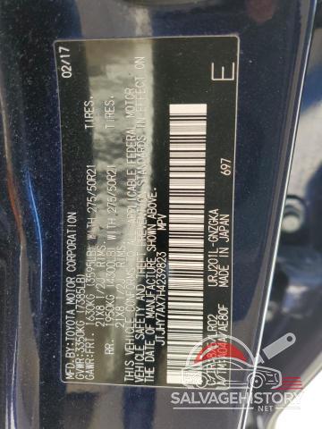 JTJHY7AX7H4239823 2017 LEXUS LX570 photo no. 13
