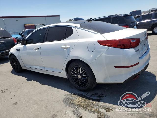 KNAGM4A72F5530355 2015 KIA OPTIMA photo no. 2