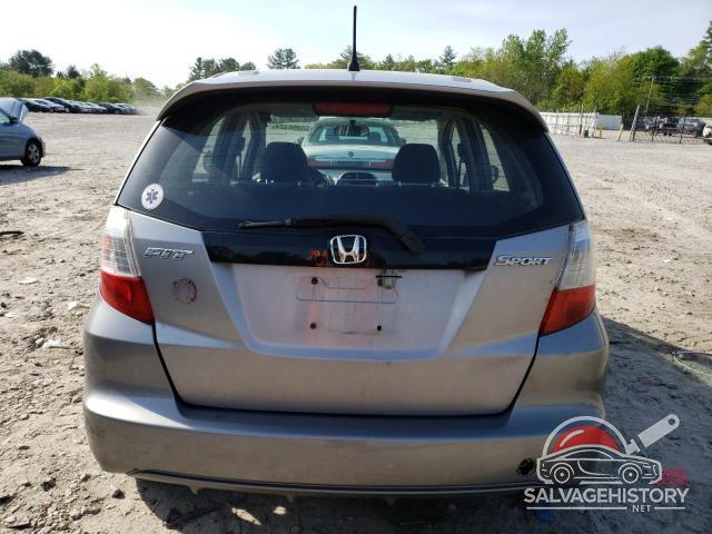 JHMGE88479S016878 2009 HONDA FIT photo no. 6
