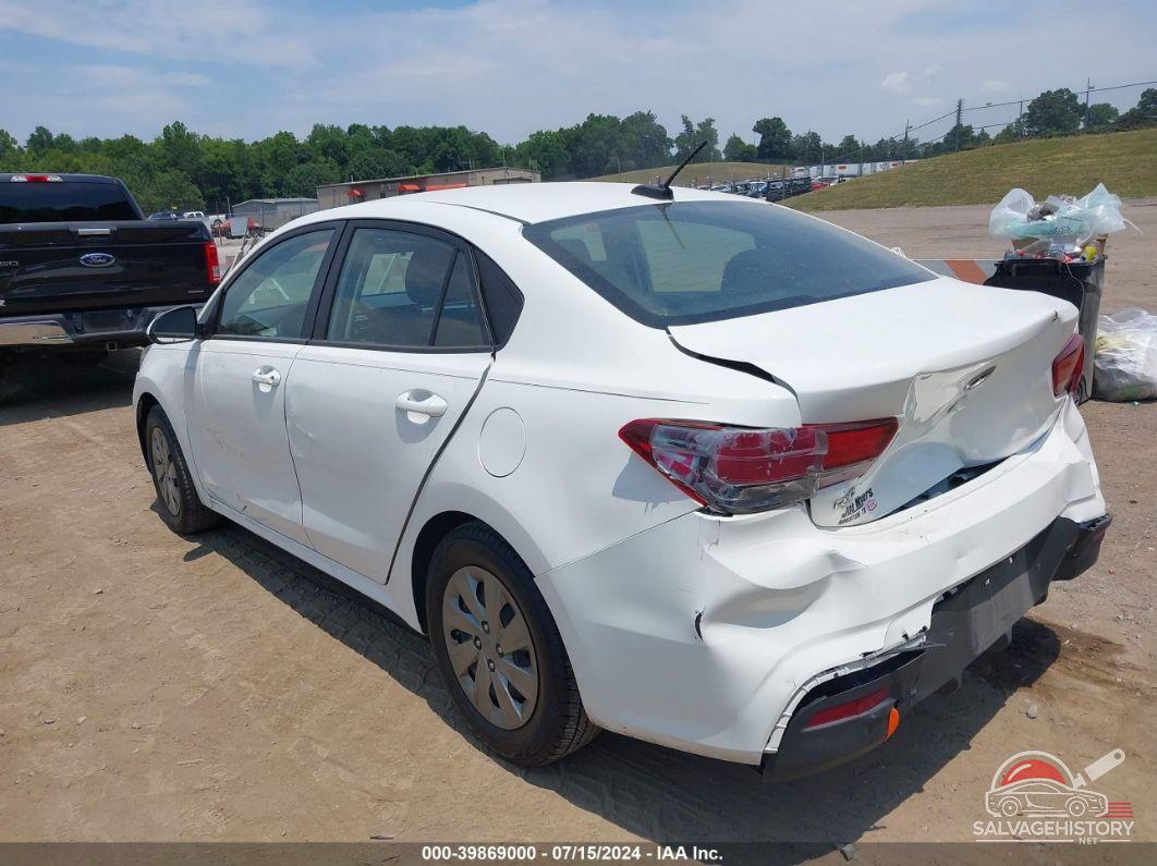 3KPA24AD5LE313189 2020 KIA RIO photo no. 3