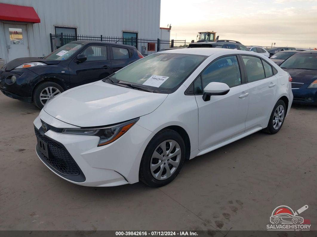5YFEPMAE6MP207510 2021 TOYOTA COROLLA photo no. 2