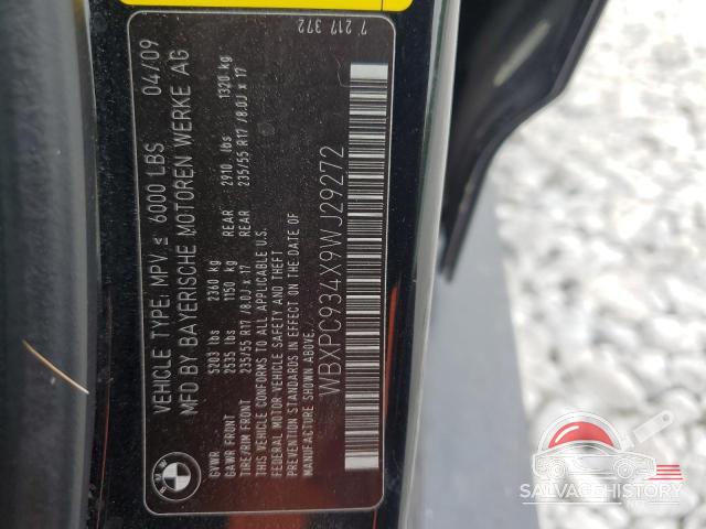 WBXPC934X9WJ29272 2009 BMW X3 photo no. 13