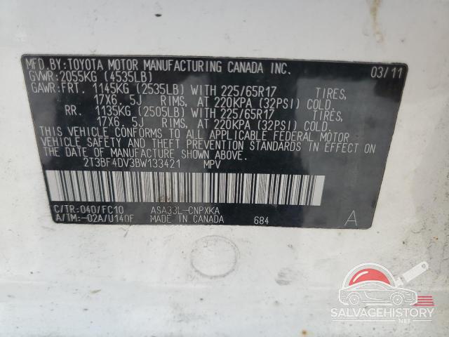 2T3BF4DV3BW133421 2011 TOYOTA RAV4 photo no. 13