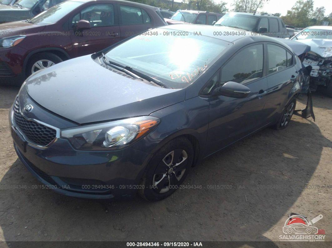 KNAFX4A65F5363046 2015 KIA FORTE photo no. 2