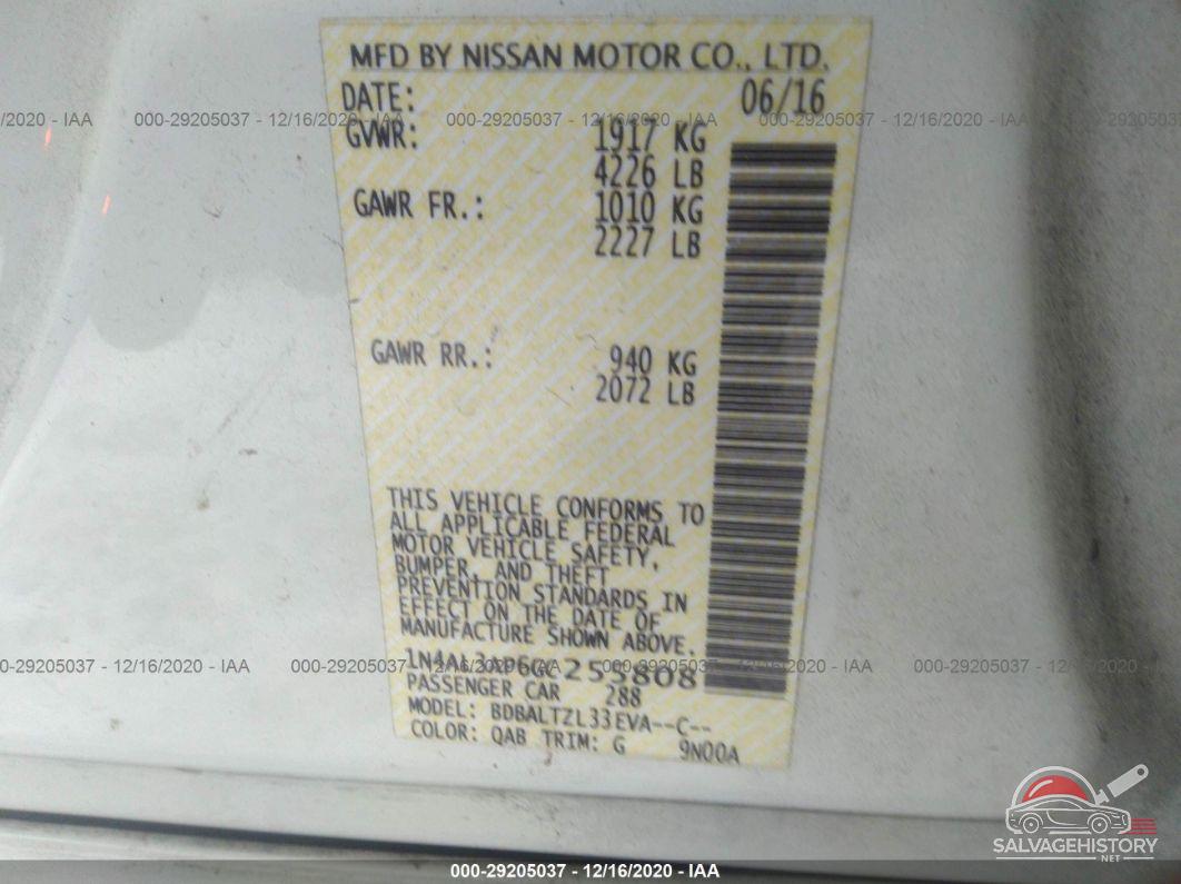 1N4AL3AP6GC255808 2016 NISSAN ALTIMA photo no. 9