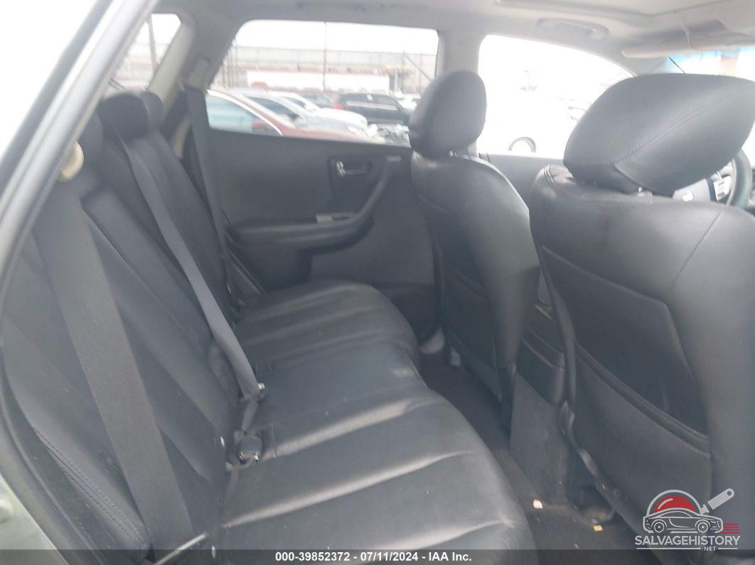 JN8AZ08W67W643354 2007 NISSAN MURANO photo no. 8