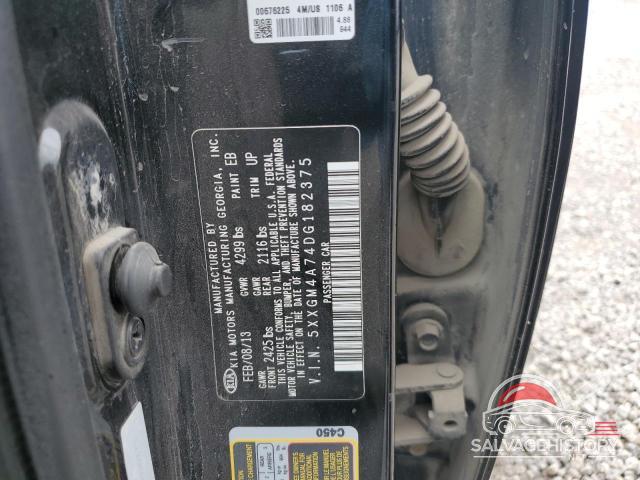 5XXGM4A74DG182375 2013 KIA OPTIMA photo no. 12