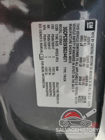 3GCPCSE0XBG244571 2011 CHEVROLET ALL Models photo no. 12