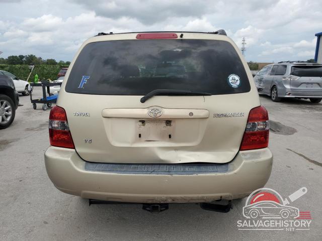 JTEGP21A540028455 2004 TOYOTA HIGHLANDER photo no. 6