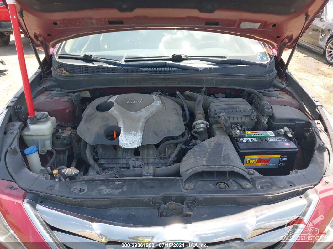5NPEC4AB6DH584577 2013 HYUNDAI SONATA photo no. 10