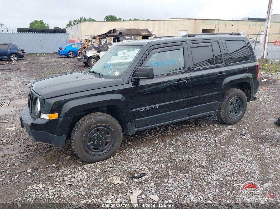 1C4NJRBB2GD501304 2016 JEEP PATRIOT photo no. 2