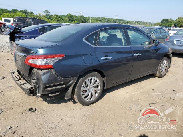 3N1AB7AP4FY242911 2015 NISSAN SENTRA photo no. 3