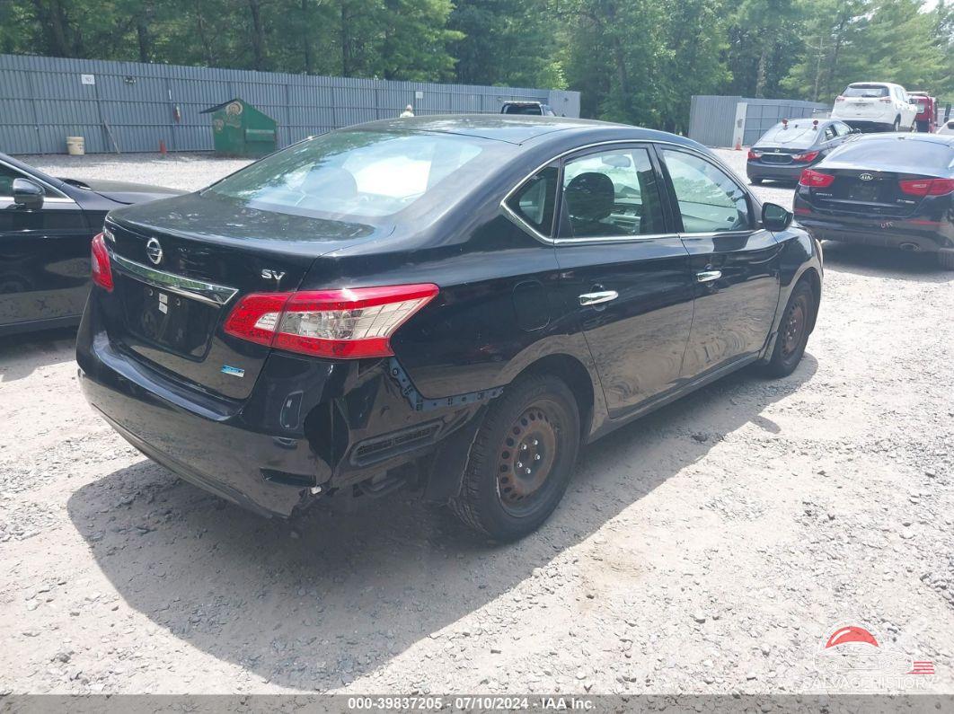 3N1AB7AP7EL674887 2014 NISSAN SENTRA photo no. 4