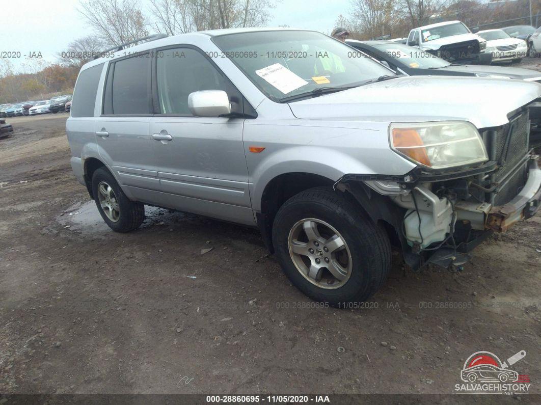 2HKYF18456H538347 2006 HONDA PILOT photo no. 22
