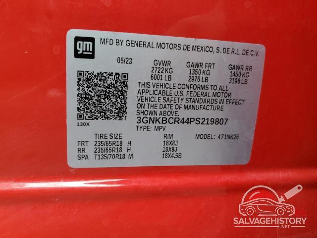 3GNKBCR44PS219807 2023 CHEVROLET BLAZER photo no. 12