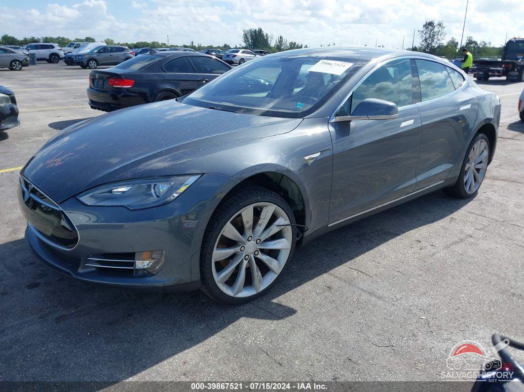 5YJSA1CP0DFP18790 2013 TESLA MODEL S photo no. 2