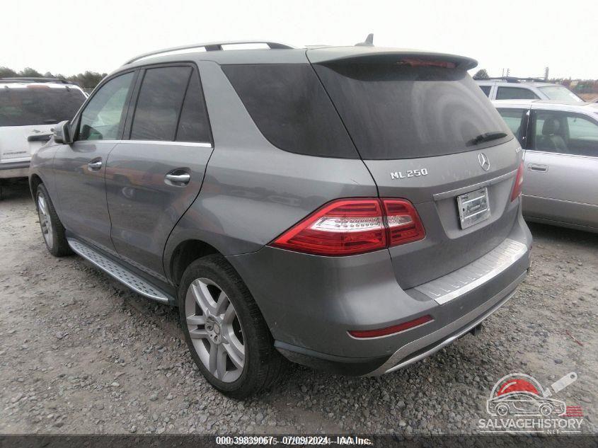4JGDA0EB1FA479990 2015 MERCEDES-BENZ ML 250 BLUETEC photo no. 3