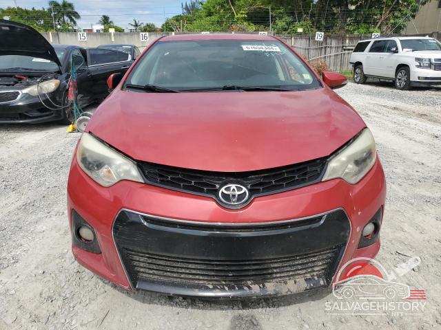2T1BURHE1EC019185 2014 TOYOTA COROLLA photo no. 5