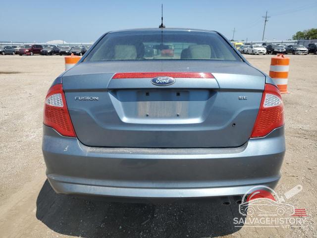 3FAHP0HA6BR210588 2011 FORD FUSION photo no. 6