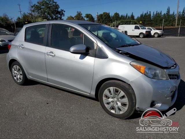 JTDKTUD3XED575556 2014 TOYOTA YARIS photo no. 4