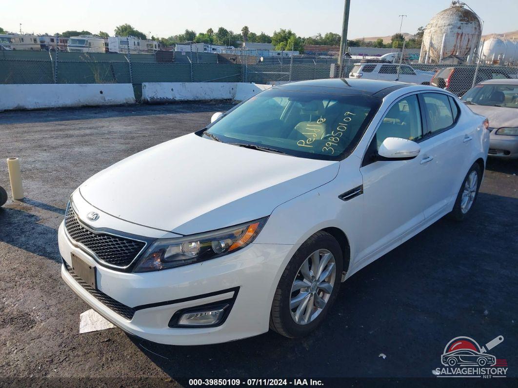 5XXGN4A78FG375032 2015 KIA OPTIMA photo no. 2