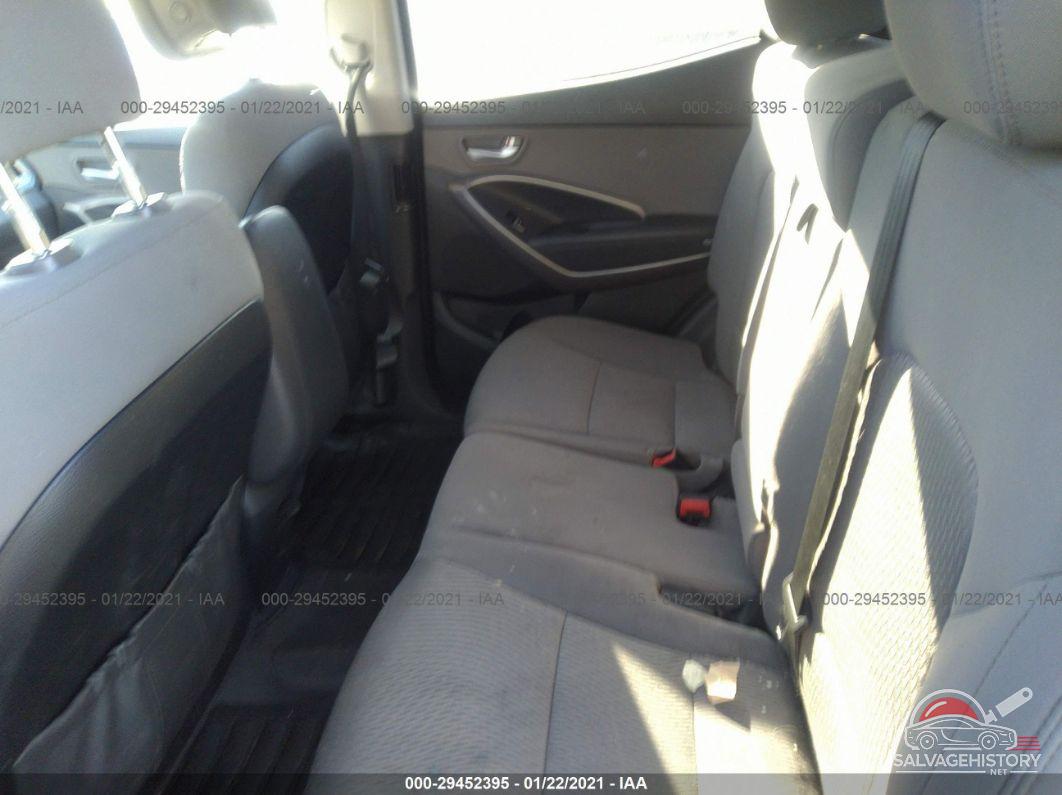 5XYZT3LB7GG350517 2016 HYUNDAI SANTA FE SPORT photo no. 8