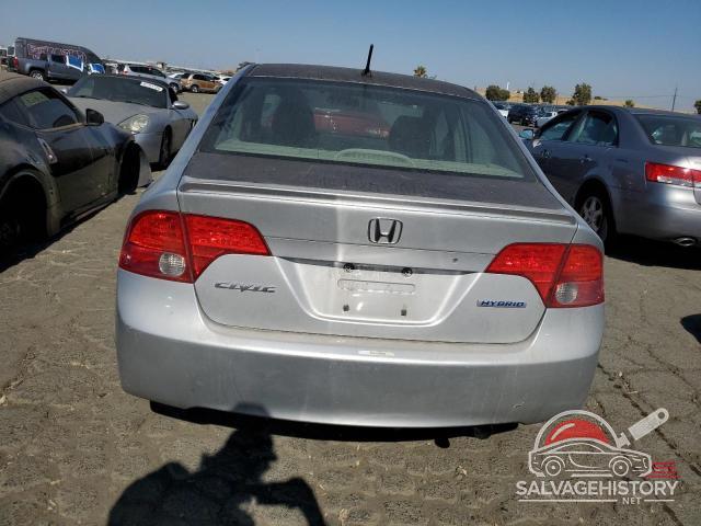JHMFA36287S013402 2007 HONDA CIVIC photo no. 6