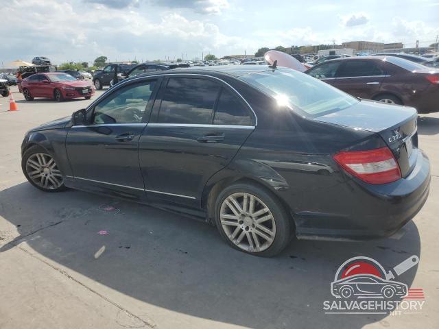 WDDGF54X39R052531 2009 MERCEDES-BENZ C-CLASS photo no. 2