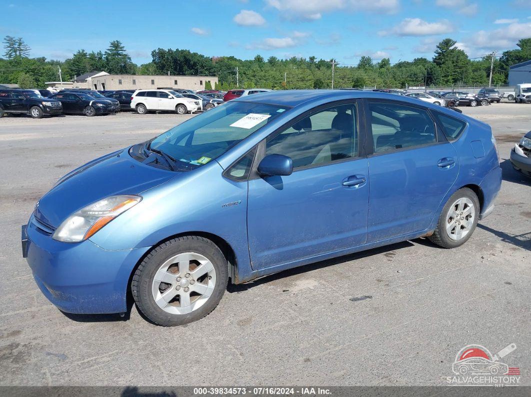 JTDKB20UX87803788 2008 TOYOTA PRIUS photo no. 2